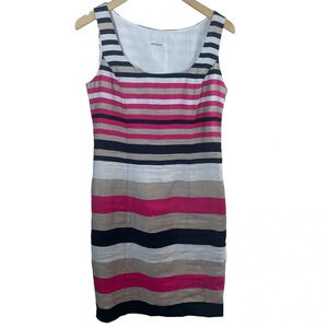 Steilmann Striped Linen Blend  Dress